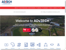 Tablet Screenshot of advtech.co.za